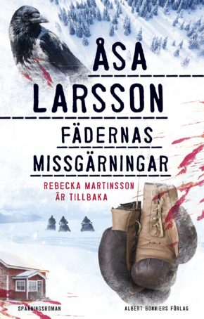 Swedish cover for Fädernas missgärningar by Åsa Larsson